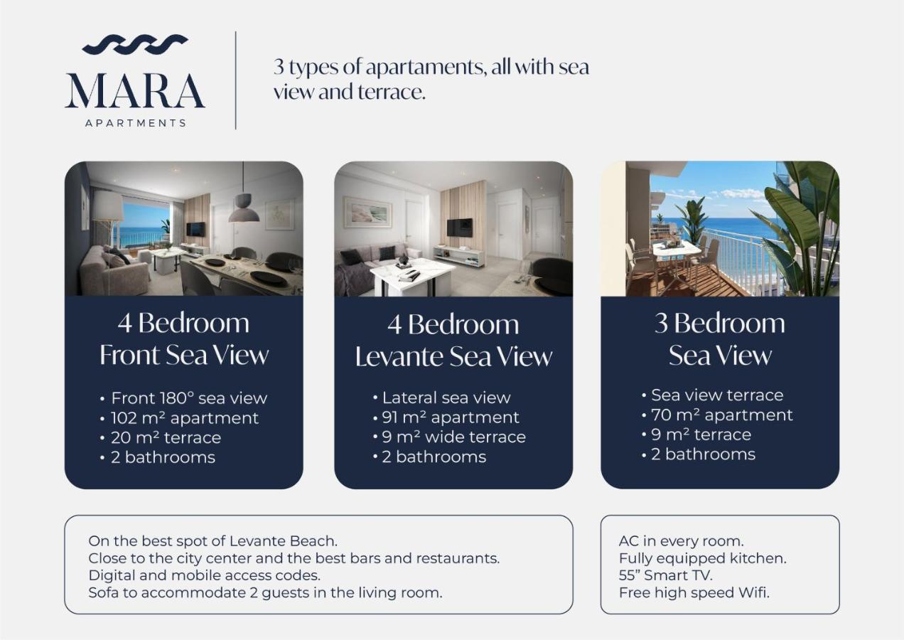 Mara Boutique Apartments Benidorm Bagian luar foto